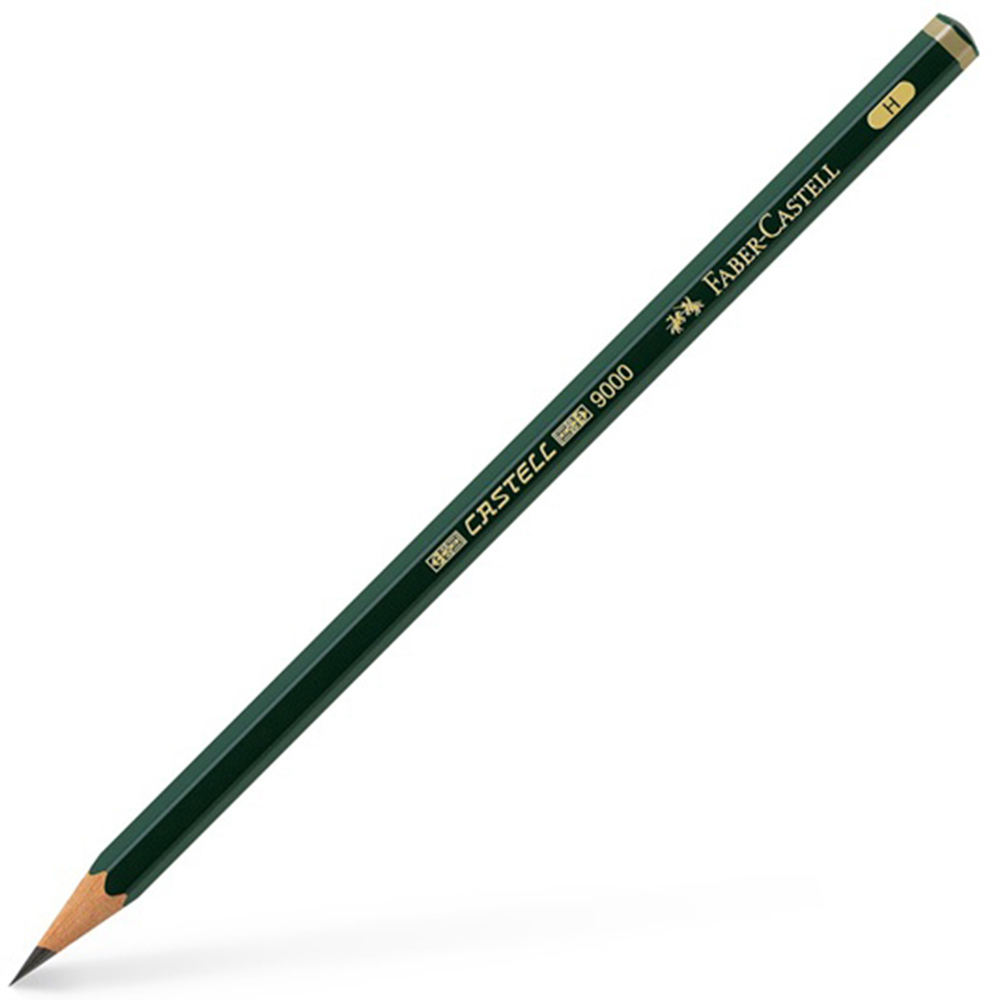 FC Castell 9000 Чернографитен молив H