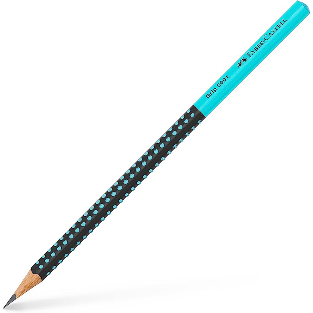FC Grip 2001 Молив черно и тюркоаз HB