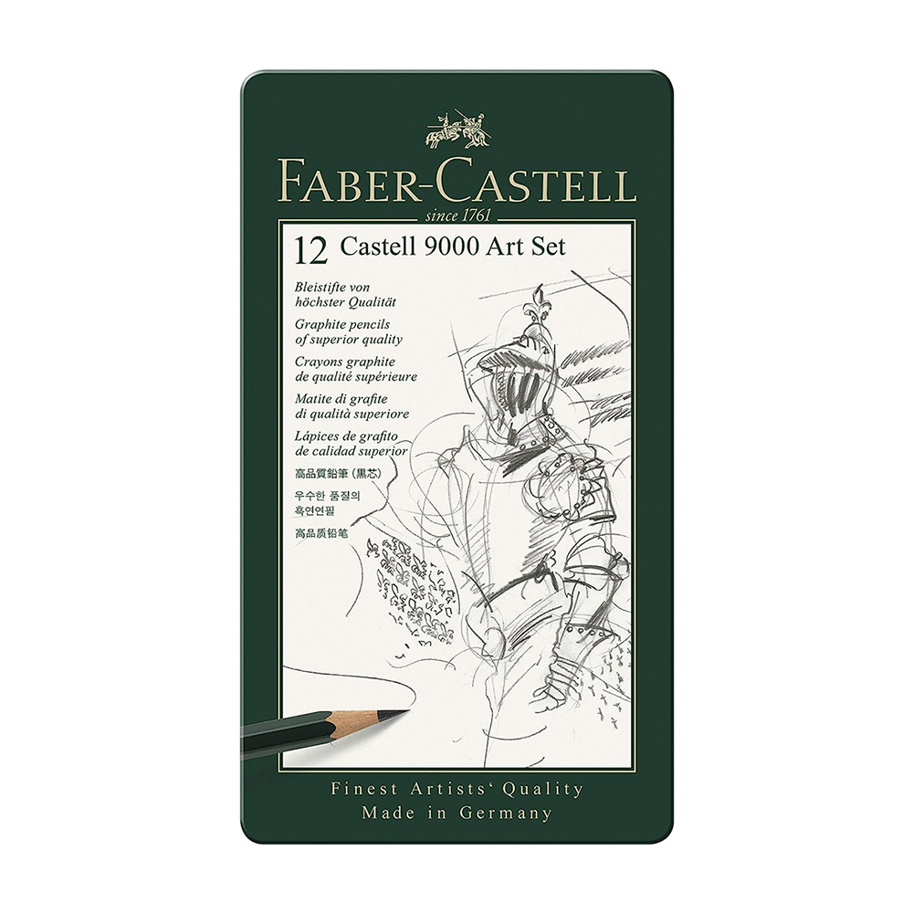 FC Castell 9000 Комплект моливи 12 бр.