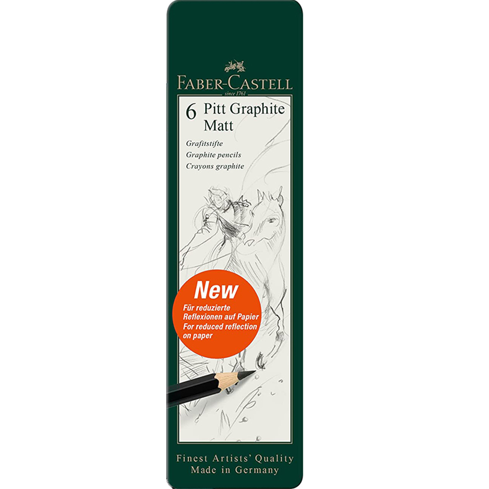 FC Pitt Graphite Matt Комплект моливи 6 бр.
