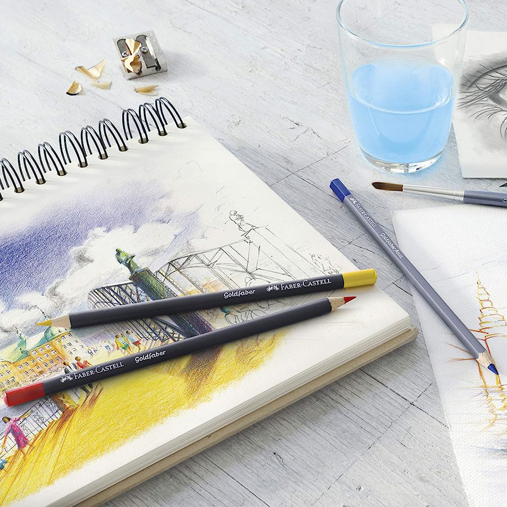 Goldfaber Цветен молив 101 / Бял - 1015120471