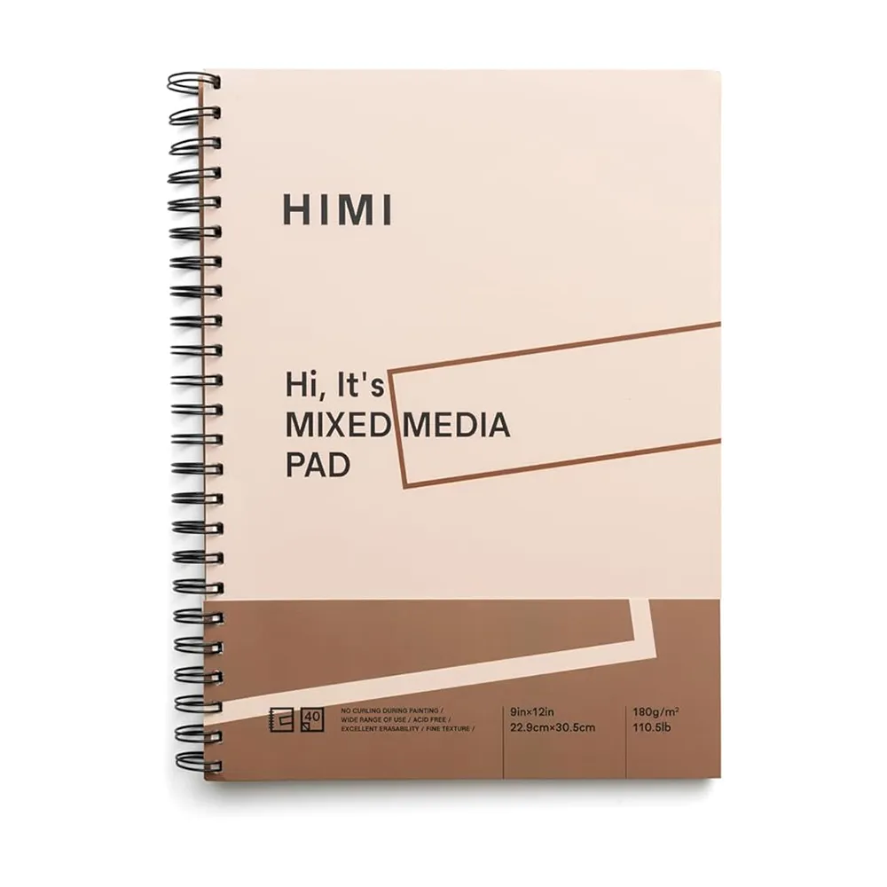 HIMI Скицник Mixed Media,180г.,40 листа