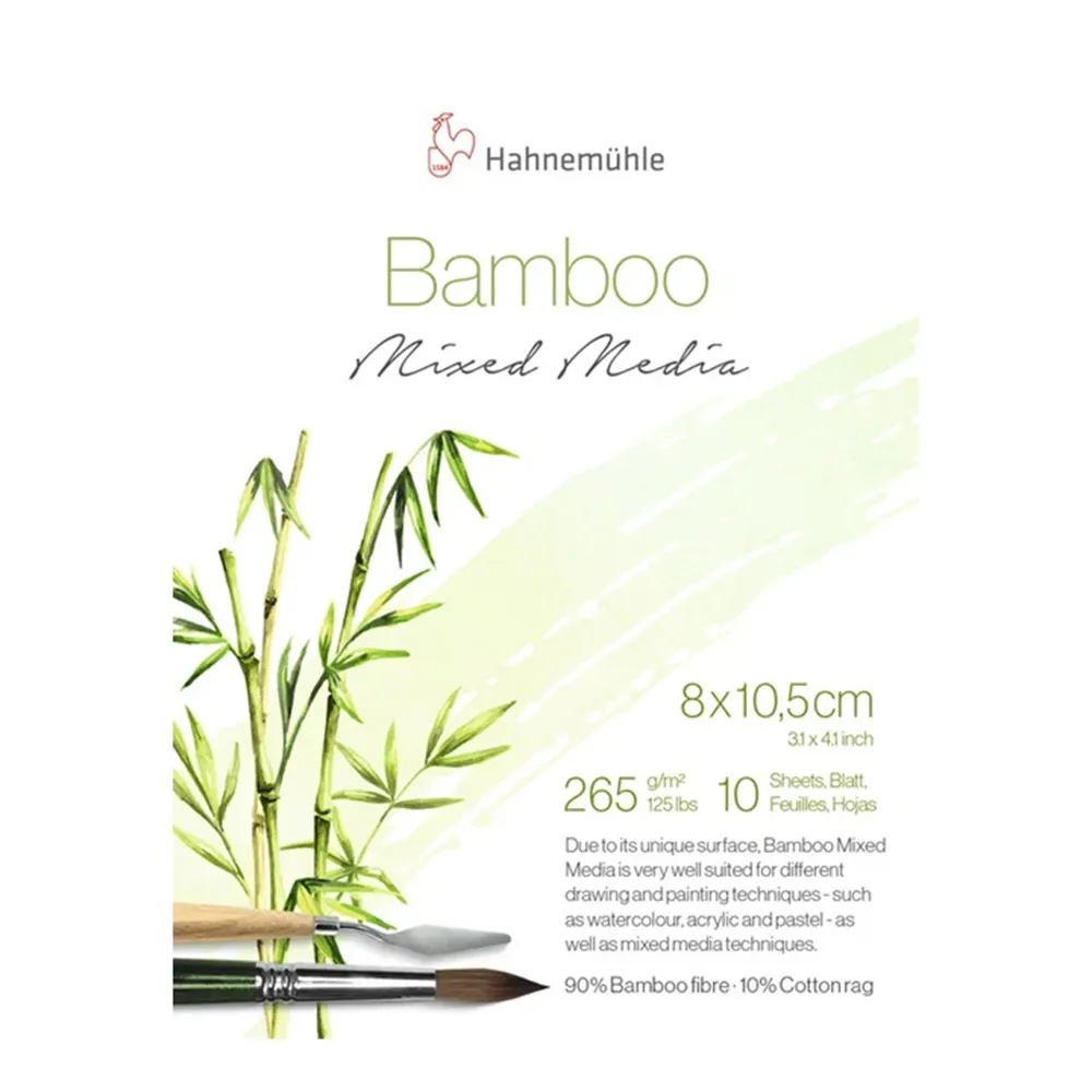 HAHNEMUHLE скицник Bamboo mini 265 гр., 8/10,5 см