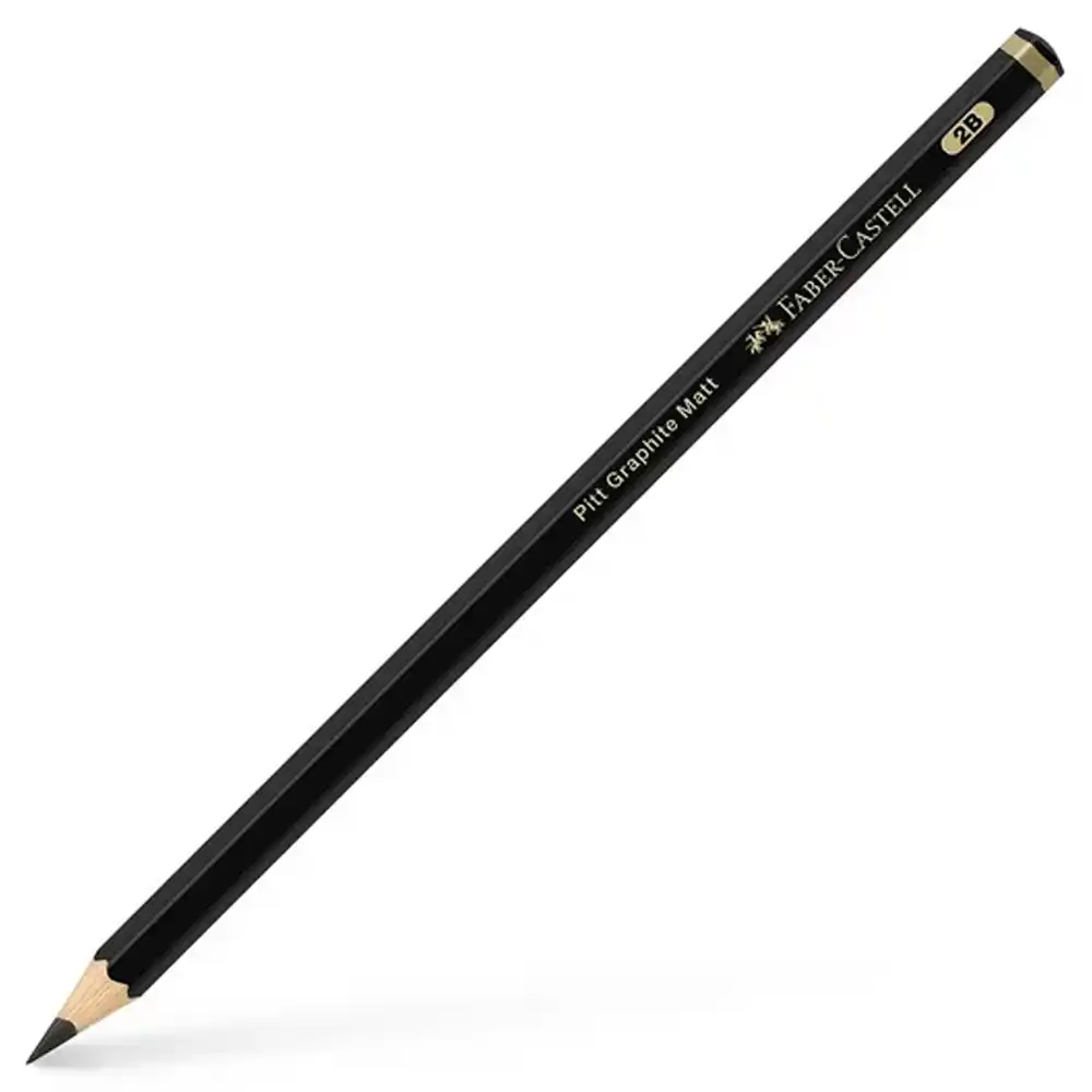 Faber-Castell Молив Pitt Graphite Matt, чернографитен, 2B