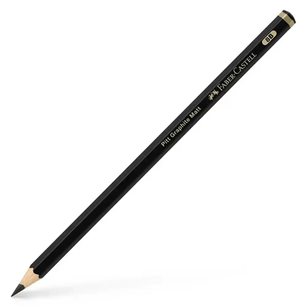 Faber-Castell Молив Pitt Graphite Matt, чернографитен, 8B